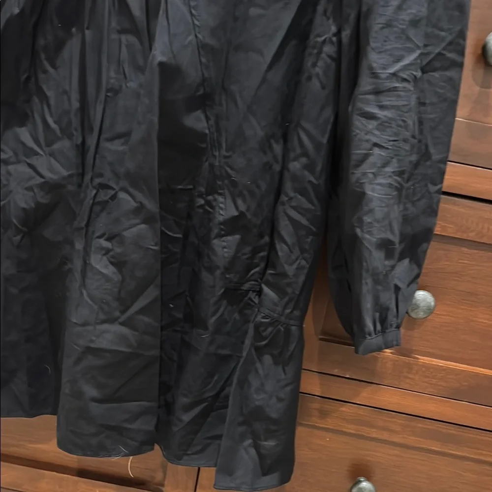 Zara Black Mini Dress with Flared Silhouette - Picture 3 of 4